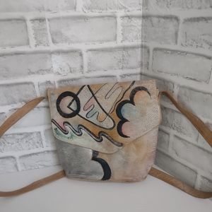 Vintage Botary Leather handpainted.